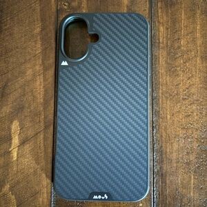 Mous —NEW in Sealed Box — Black Carbon Fiber iPhone 16 PLUS Case